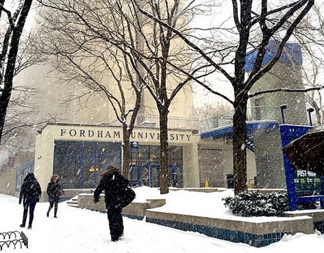 Winter at the Lincoln Center Campus