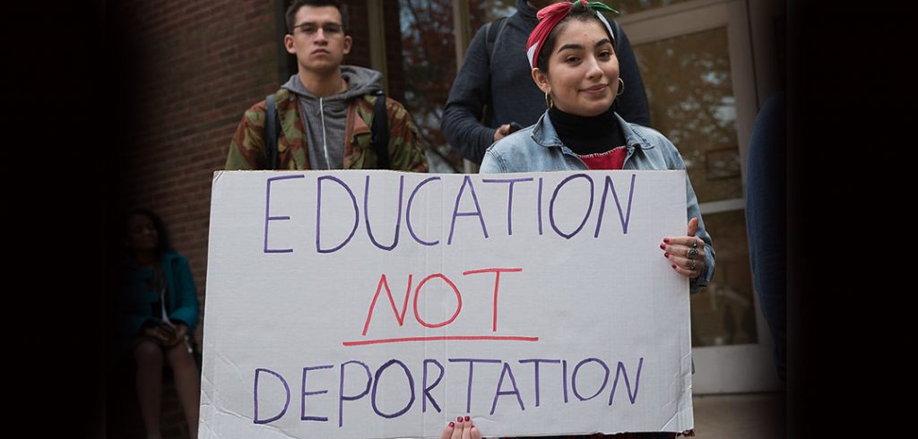 student protesters