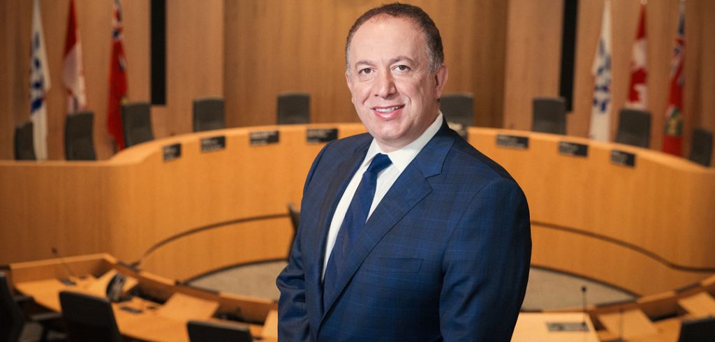 Maurizio Bevilacqua, mayor of the City of Vaughan. Photo credit: Corbin Smith