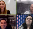 A panel discussion on Zoom