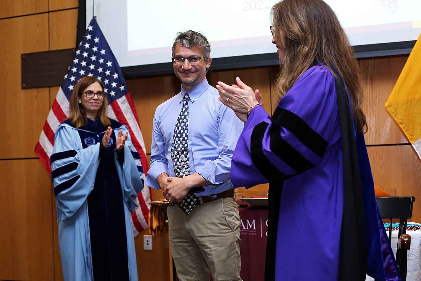 Lerzan Aksoy, Joshua Schapiro and Donna Rapaccioli