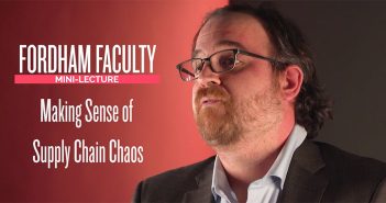 Professor Explains How to Make Sense Out of Supply Chain Chaos