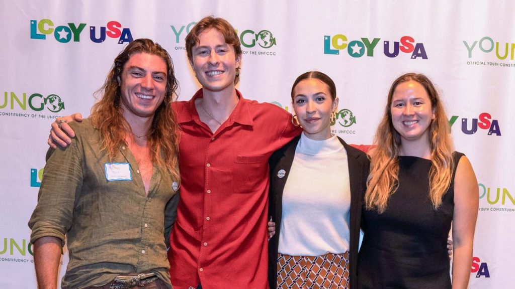 From left: Kenny Moll, Ian Muir Smith, Ashira Fisher-Wachspress, and Coco de Marneffe. Photo: Leeza Richter