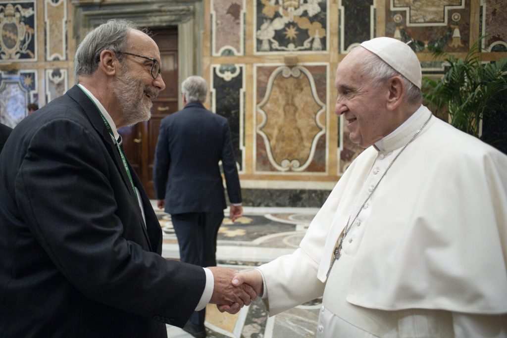 Henry Schwalbenberg meeting with Pope Francis