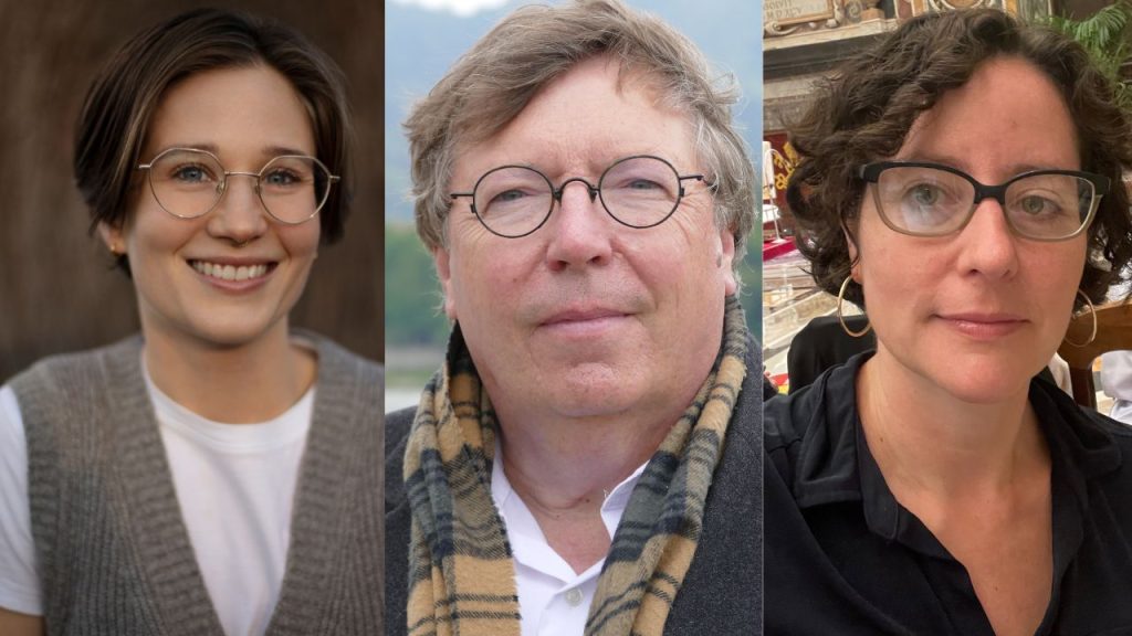 From left to right, Kelly Roberts, Larry Wellborn, and Carey Kasten