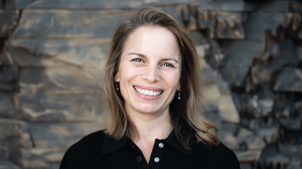 Head and shoulders photo of Jessica Lang, Fordham dean of arts and sciences