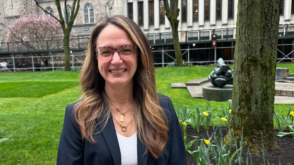 Jessica Hawkins and her team in Fordham's Office of Disability Services support thousands of Fordham students from their first year through commencement.
