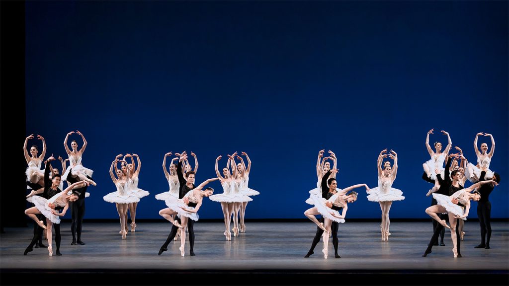 Dancers from New York City Ballet in George Balanchine’s Symphony in C. Photo by Erin Baiano