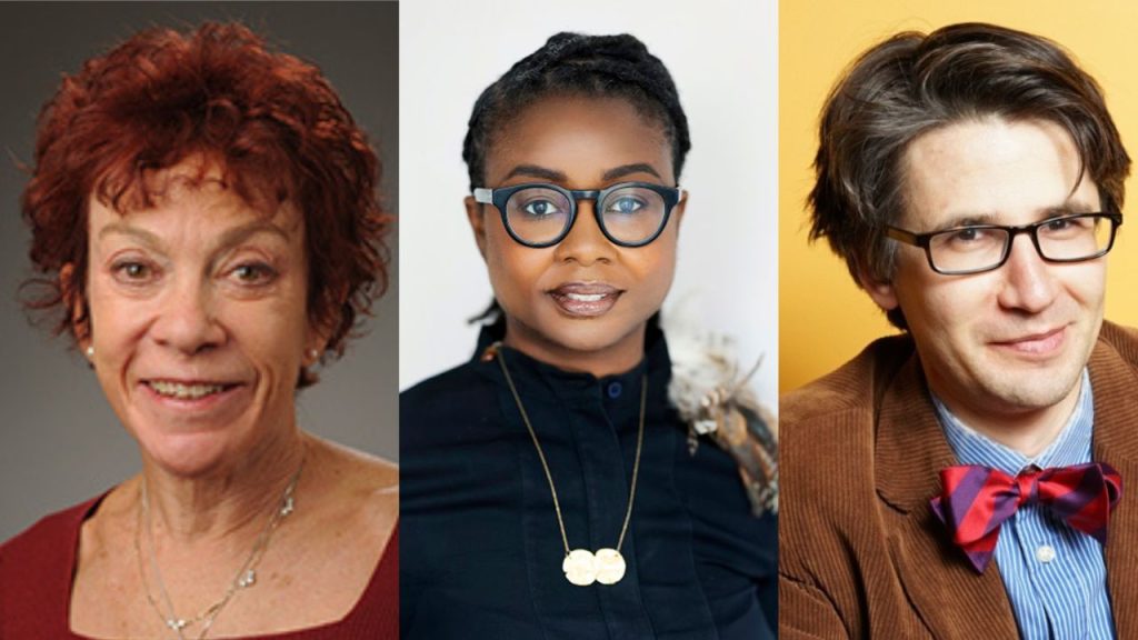 Achievements and Recognition | May 9 From left to right, Carole Cox, Norrinda Brown and Joshua Schrier