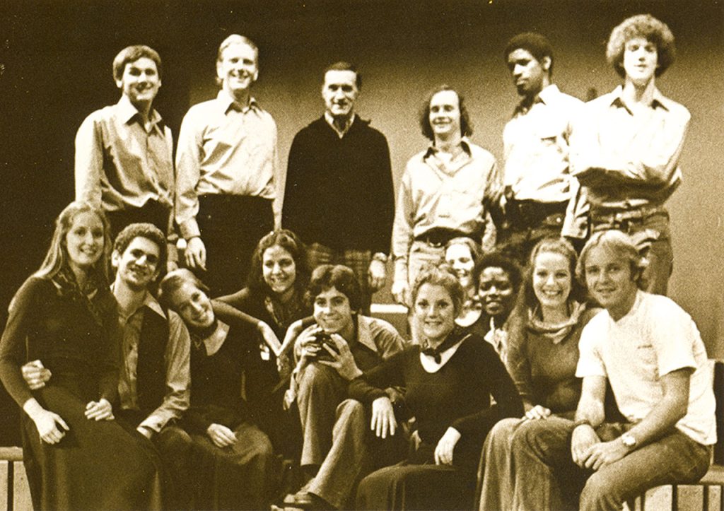A cast photo from the World of Carl Sandburg